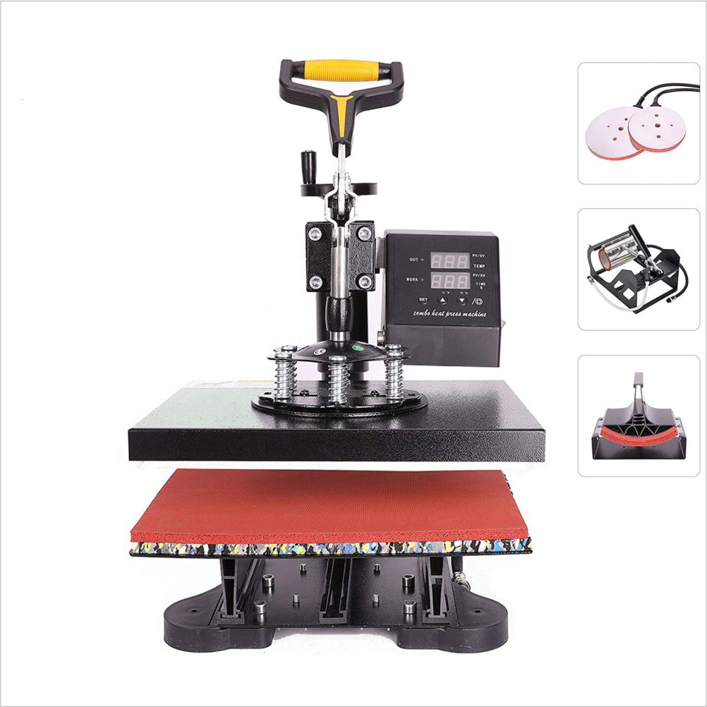 5 in 1 heat press machine