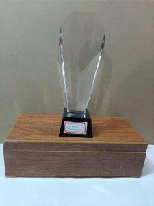 Award plaque C509B