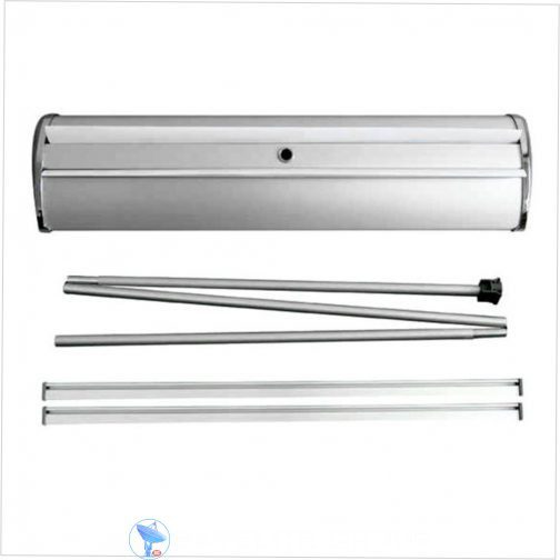 Double Side Aluminium Roll Up Banner Stand