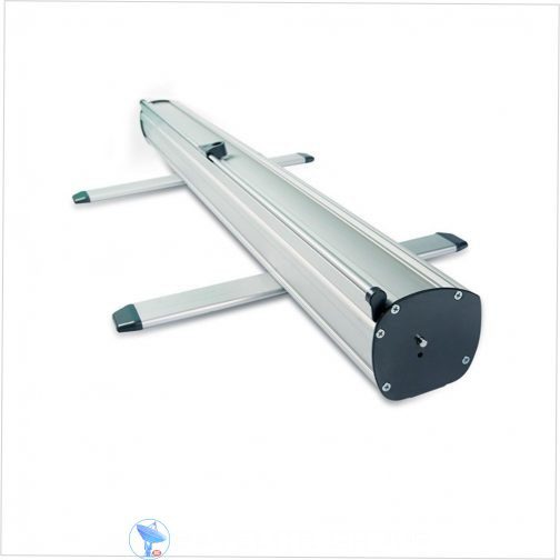 Double Side Plastic Roll Up Banner Stand