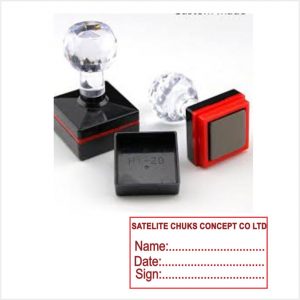 HY 20x20 Crystal Stamp
