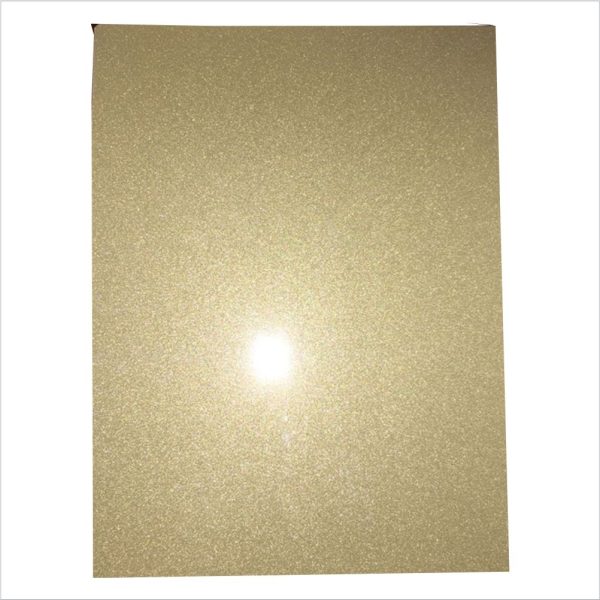 pearlized gold aluminium sublimation sheet