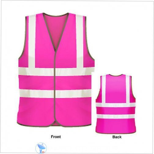 Pink reflective jacket