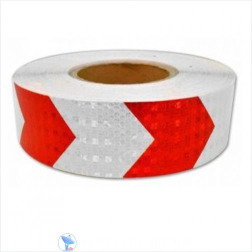 Red & White reflective tape