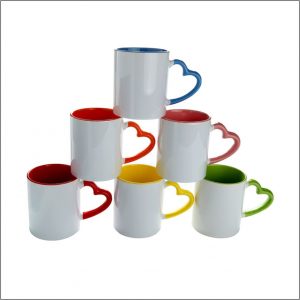 heart inter color sublimation mug