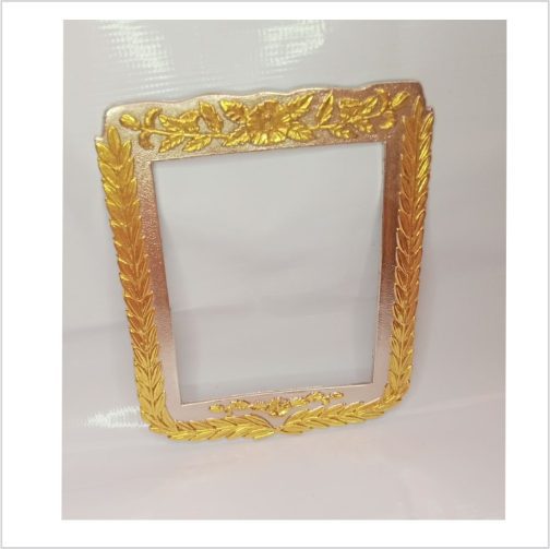 F132 SILVER & GOLD FRAME
