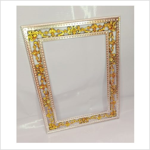 F182 SILVER & GOLD FRAME