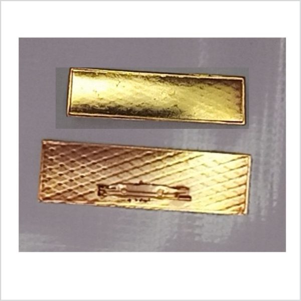 Gold Iron Name Tag Frame