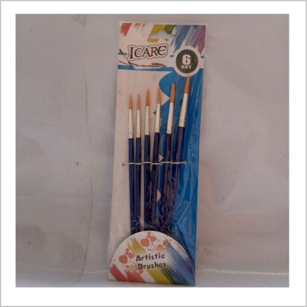 Icare blue pointed brush