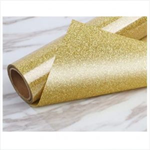 glitter gold flock